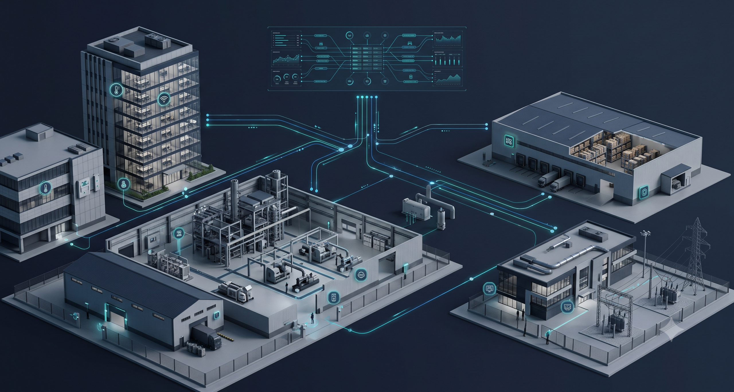 Scalable IoT Platform for Multi - Site Facility Monitoring and Automation